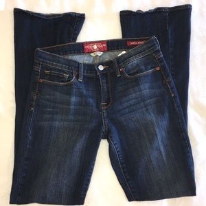 Lucky Dark Wash Sofia Boot Sz 8 Long